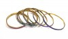 JR 3251 - 8 Colored Brass Bangles